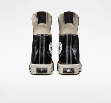 Rick Owens Converse TURBODRK Chuck 70 High Lacquered Black