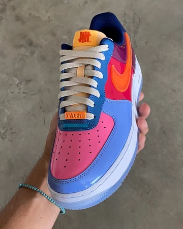Undefeated Nike Air Force 1 Low Multi Patent