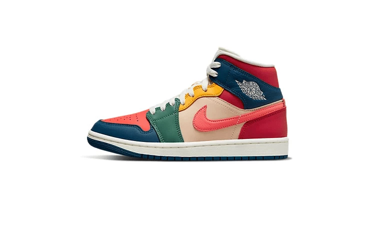 Jordan 1 Mid Multi Color