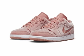 Jordan 1 Low Pink Velvet