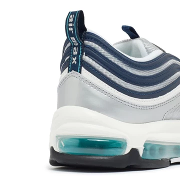 Air Max 97 Metallic Silver Chlorine Blue