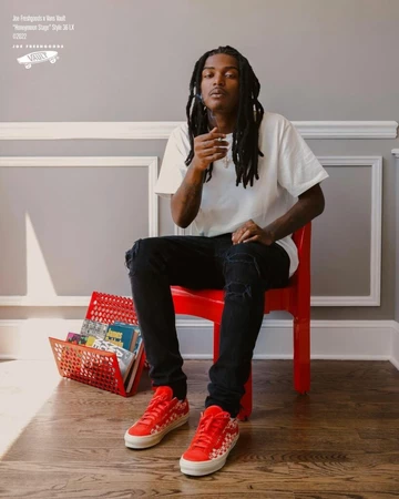 Joe Freshgoods Vans - Rot