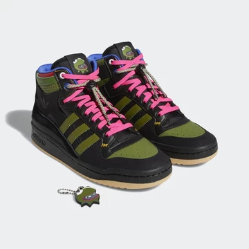 Hebru Brantley adidas Forum High Frogboy