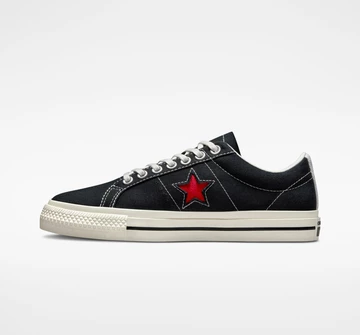 Comme des Garcons Converse One Star Black