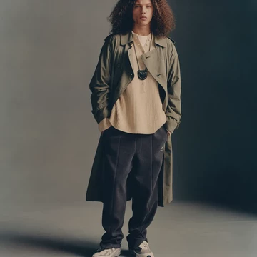 New Balance 990v6 Made in USA Sea Salt am Model