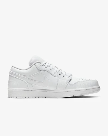 Jordan 1 Low Triple White