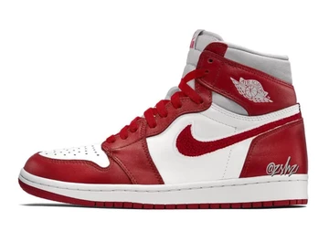 Jordan 1 High Varsity Red Chenille