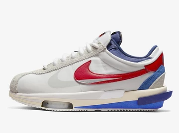 Sacai Nike Cortez 4.0 White University Red