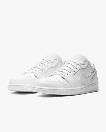 Jordan 1 Low Triple White