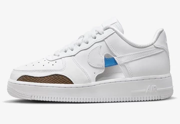 Air Force 1 White Cut Out