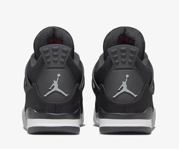 Jordan 4 Black Canvas