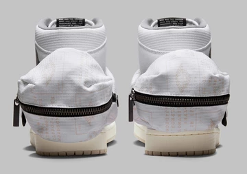 Jordan 1 High Stash White Nylon