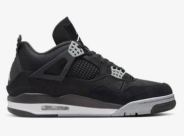 Nike Air Jordan 4 Black Canvas DR6952-400