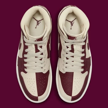 Jordan 1 Mid Split Beach Cherrywood