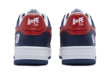 USPS Bape Sta Low Blue Red