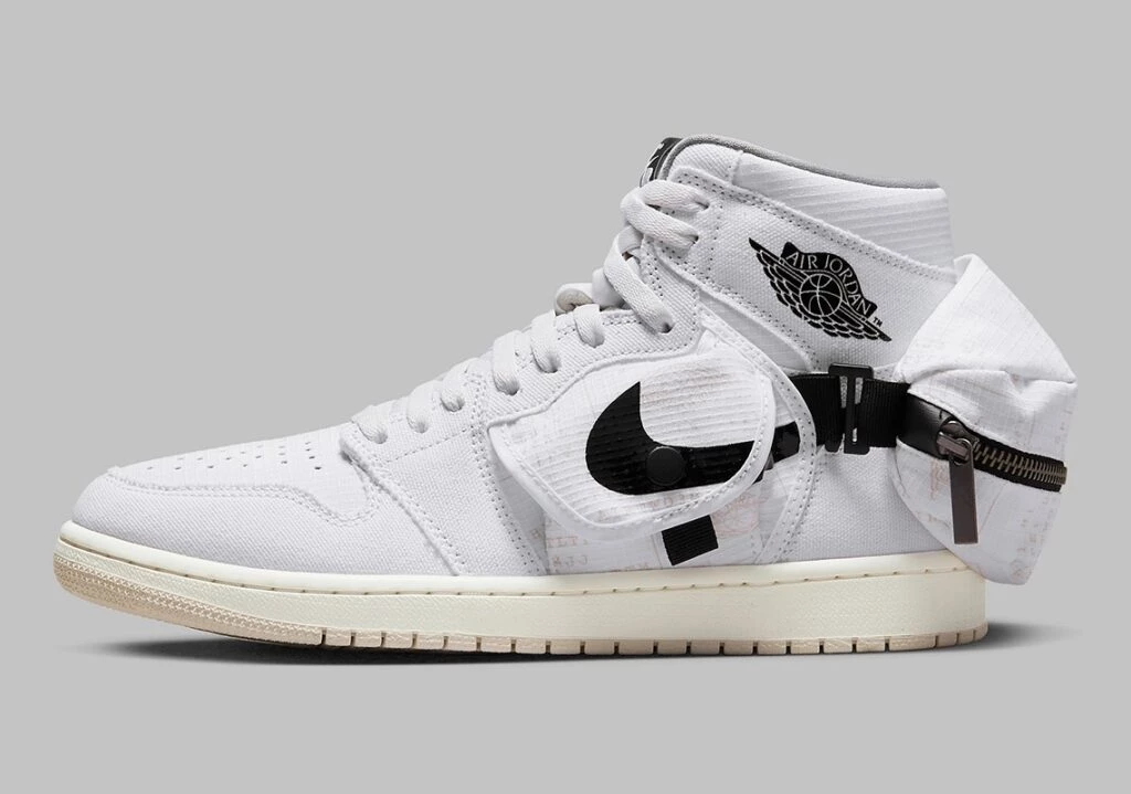 All white retro 1 online