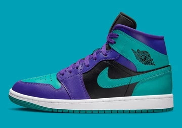 Jordan 1 Mid Black Grape