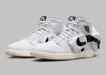 Jordan 1 High Stash White Nylon