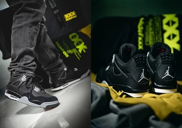 Nike Air Jordan 4 Black Canvas DR6952-400