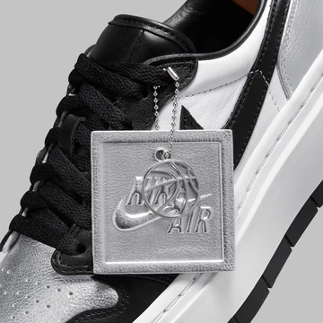 Jordan 1 Low Elevate Silver Toe