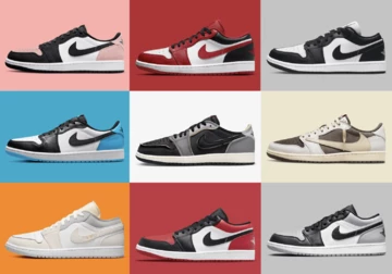 Die beliebtesten Top 10 Jordan 1 Low auf StockX