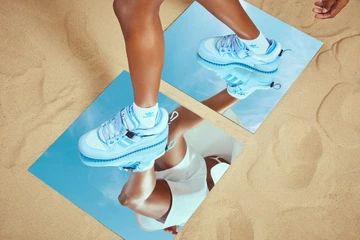 Bad Bunny adidas Forum Blue Tint