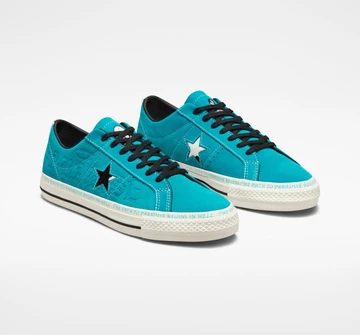 Sean Pablo Converse One Star Rapid Teal