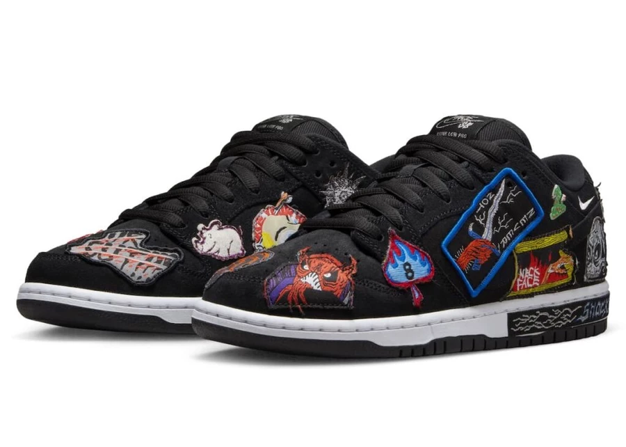 Neck Face SB Dunk Low Halloween DQ4488-001 | Dead Stock