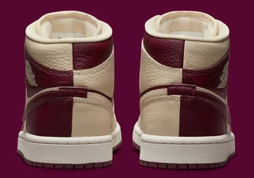 Jordan 1 Mid Split Beach Cherrywood