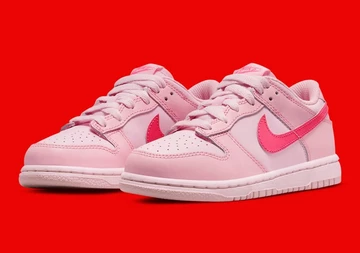 Dunk Low GS Triple Pink
