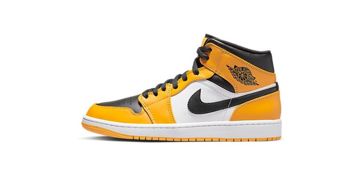 る*い様 Nike Air Jordan 1 Mid Taxi　ハイカット Taxiカラー