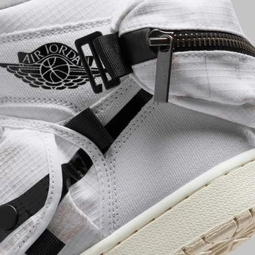 Jordan 1 High Stash White Nylon