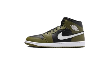 Jordan 1 Mid Medium Olive