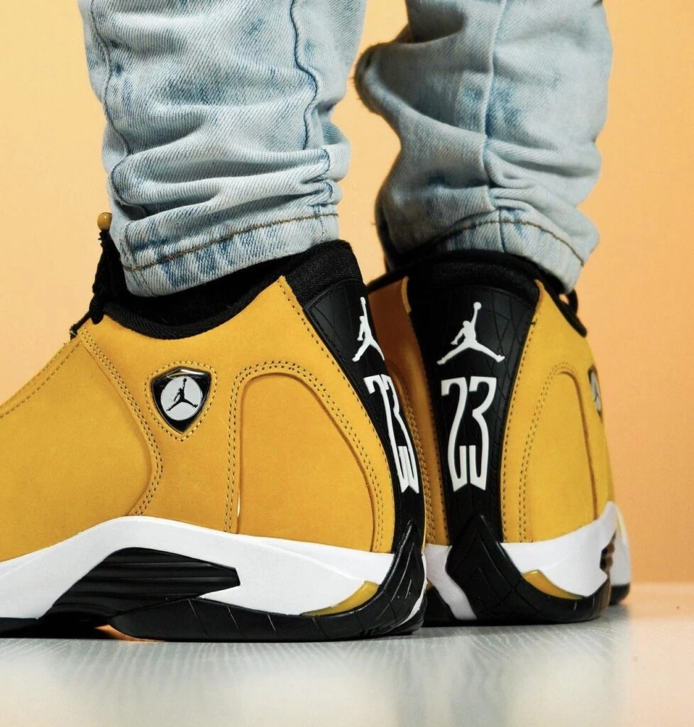 Jordan 14 Light Ginger Copy 487471 160 Dead Stock