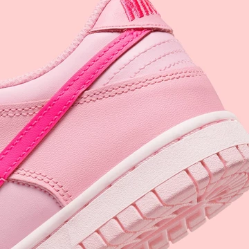 Dunk Low GS Triple Pink