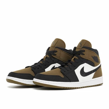 Jordan 1 Mid Light Olive
