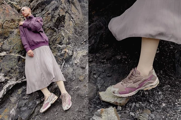 Footpatrol Mizuno Wave Rider 10 Rust