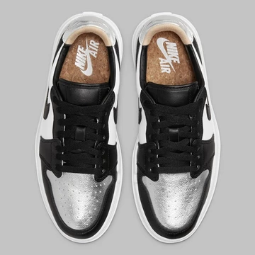 Jordan 1 Low Elevate Silver Toe
