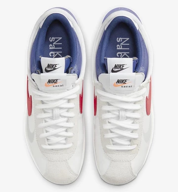 Sacai Nike Cortez 4.0 White University Red