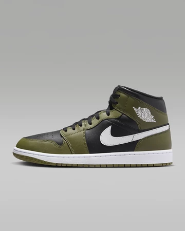Jordan 1 Mid Medium Olive