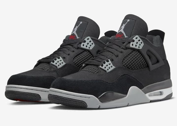 Nike Air Jordan 4 Black Canvas DR6952-400