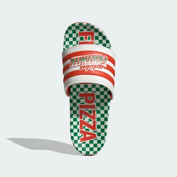 FORTNITE x adidas Adilette Uncle Pete's Pizza Pit von Oben