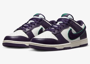Dunk Low Chenille Swoosh Grand Purple