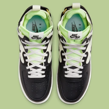 Air Force 1 Mid React Black Neon