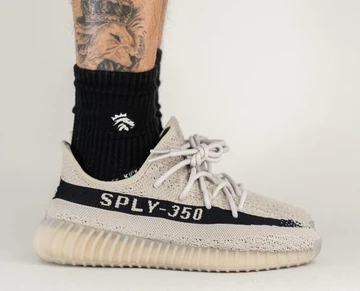 Yeezy 350 V2 Slate Core Black