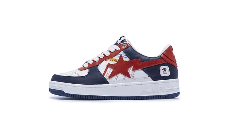 USPS Bape Sta Low Blue Red