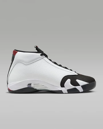 Jordan 14 Retro White Black Toe Innenseite