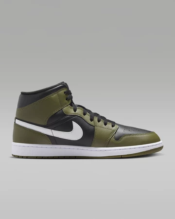 Jordan 1 Mid Medium Olive
