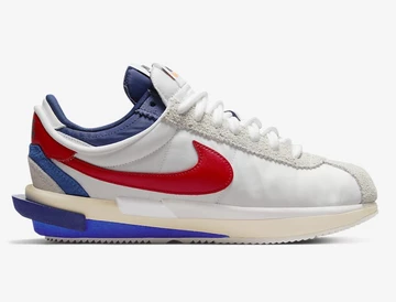 Sacai Nike Cortez 4.0 White University Red