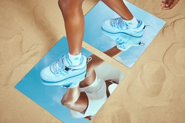 Bad Bunny adidas Forum Blue Tint